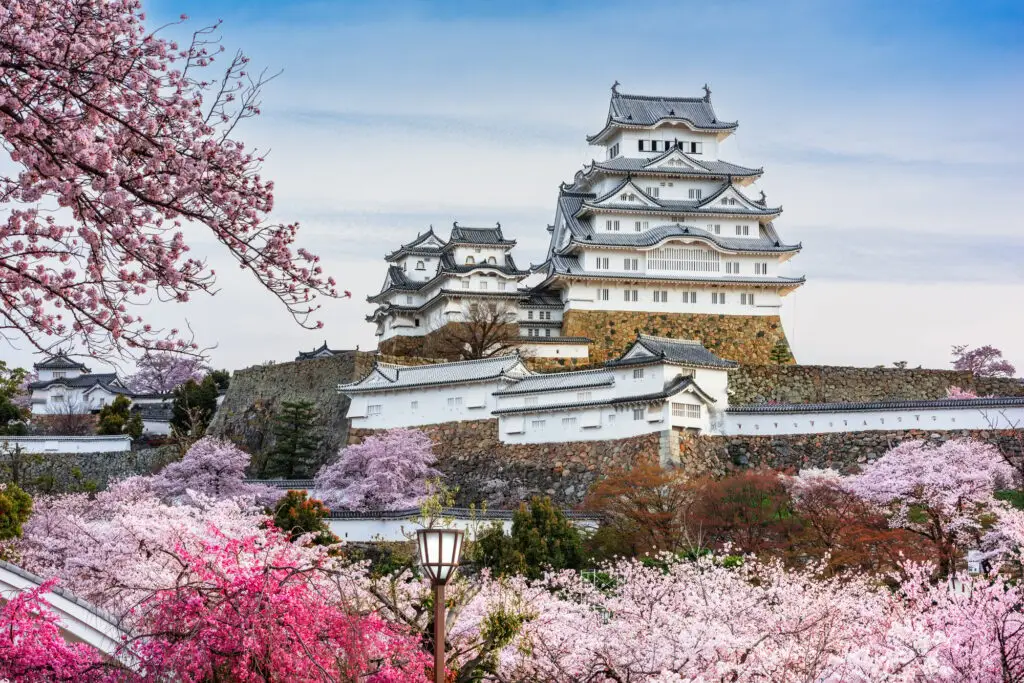 Himeji, Japan at Himeji Castle in Spring Season